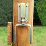Bolt to Standard Wood Post - Extra Wide Fork