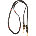 Blended Mohair Barrel Rein Buckle Snap Ends