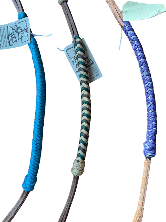 Leather Hand Quirt with Nylon Braid