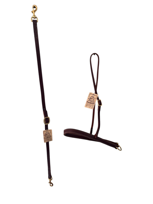 Jerry Beagley Hot Oil Tie Down Headstall & Tie Down Strap