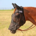Quiet Ride Fly Mask, Long Nose and Ears